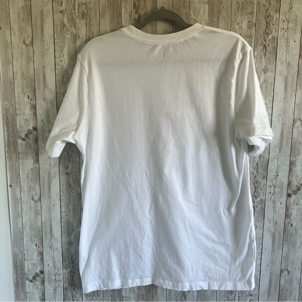 Nike Men’s Swoosh Logo T-Shirt White Large - Picture 4 of 4